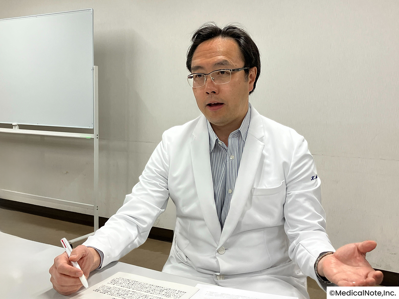 治療方針は患者さんと医師の二人三脚で決める