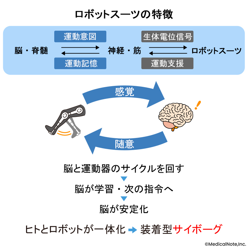 ロボットリハビリの特徴（MN作成）