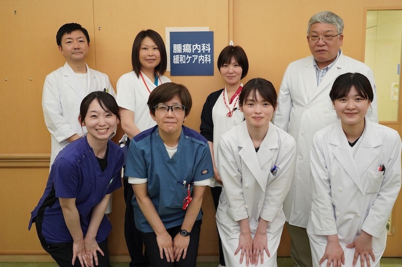 緩和ケア内科のスタッフ（JR仙台病院ご提供）