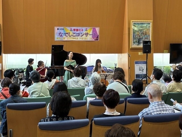 院内コンサートの様子（JR仙台病院ご提供）